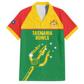 Custom Tasmania Bowls Australia Hawaiian Shirt Go Tasmanian Tridents - Aussie Hoodie