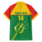 Custom Tasmania Bowls Australia Hawaiian Shirt Go Tasmanian Tridents - Aussie Hoodie