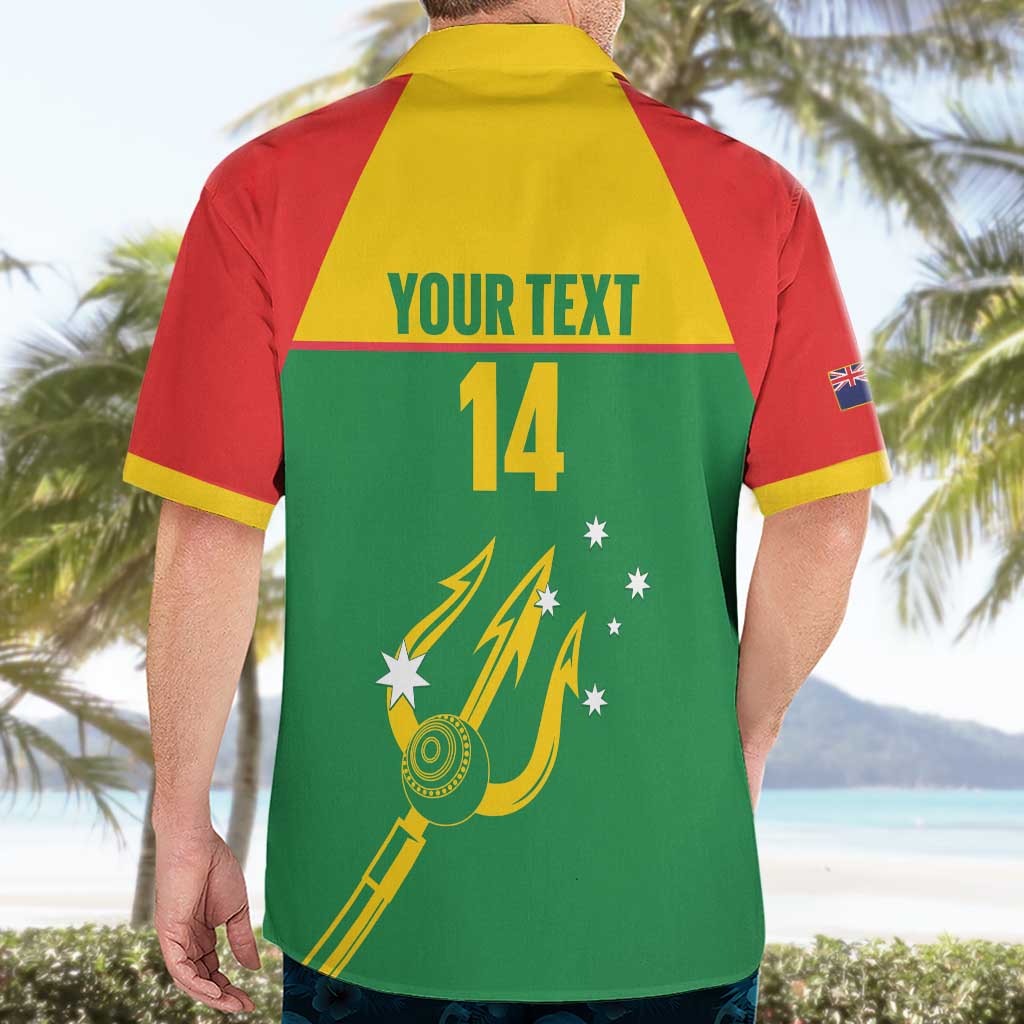 Custom Tasmania Bowls Australia Hawaiian Shirt Go Tasmanian Tridents - Aussie Hoodie