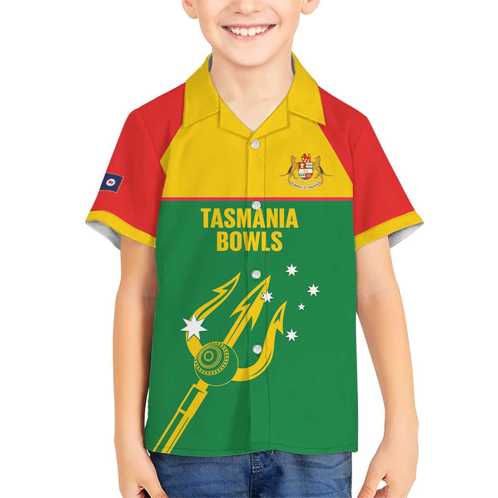 Custom Tasmania Bowls Australia Hawaiian Shirt Go Tasmanian Tridents - Aussie Hoodie