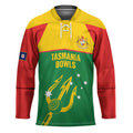 Custom Tasmania Bowls Australia Hockey Jersey Go Tasmanian Tridents - Aussie Hoodie