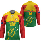 Custom Tasmania Bowls Australia Hockey Jersey Go Tasmanian Tridents - Aussie Hoodie