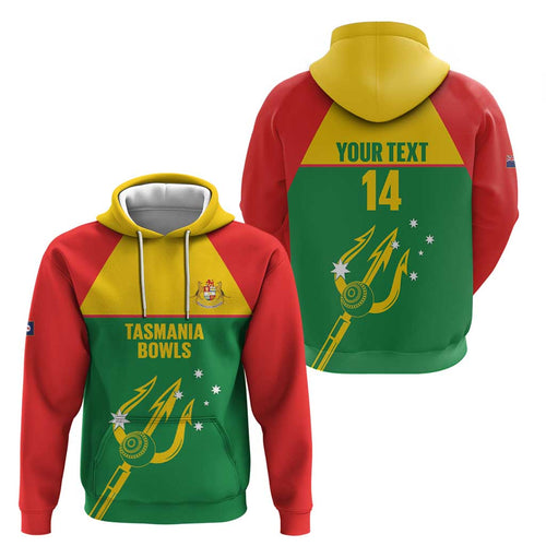 Custom Tasmania Bowls Australia Hoodie Go Tasmanian Tridents - Aussie Hoodie