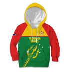 Custom Tasmania Bowls Australia Kid Hoodie Go Tasmanian Tridents - Aussie Hoodie