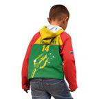 Custom Tasmania Bowls Australia Kid Hoodie Go Tasmanian Tridents - Aussie Hoodie
