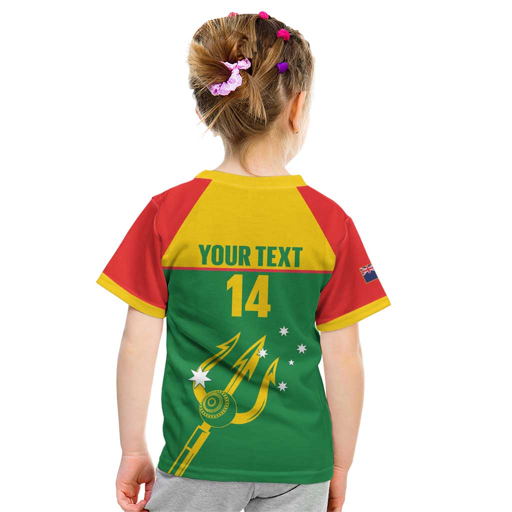 Custom Tasmania Bowls Australia Kid T Shirt Go Tasmanian Tridents - Aussie Hoodie