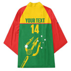 Custom Tasmania Bowls Australia Kimono Go Tasmanian Tridents - Aussie Hoodie