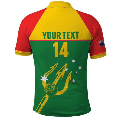 Custom Tasmania Bowls Australia Polo Shirt Go Tasmanian Tridents - undefined