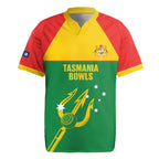 Custom Tasmania Bowls Australia Rugby Jersey Go Tasmanian Tridents - Aussie Hoodie