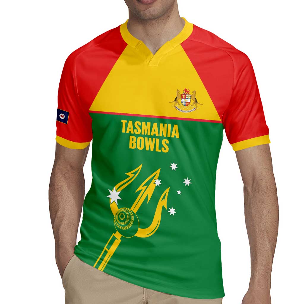 Custom Tasmania Bowls Australia Rugby Jersey Go Tasmanian Tridents - Aussie Hoodie