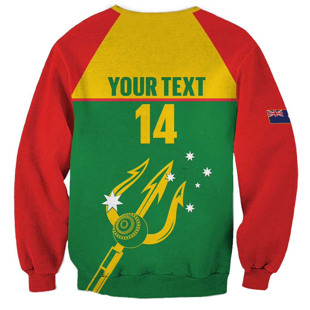 Custom Tasmania Bowls Australia Sweatshirt Go Tasmanian Tridents - Aussie Hoodie