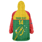 Custom Tasmania Bowls Australia Wearable Blanket Hoodie Go Tasmanian Tridents - Aussie Hoodie