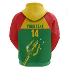 Custom Tasmania Bowls Australia Zip Hoodie Go Tasmanian Tridents - Aussie Hoodie