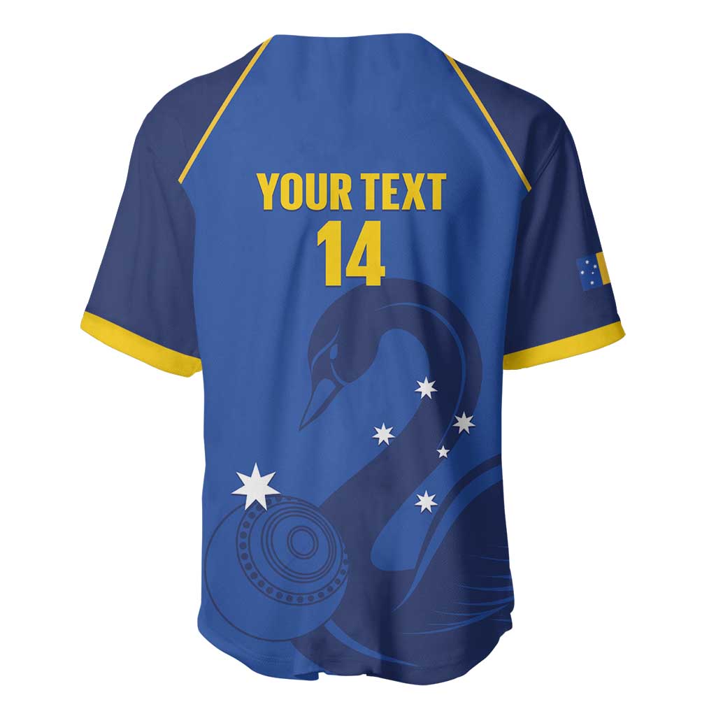 Custom ACT Bowls Australia Baseball Jersey Go Australian Capital Territory Swan - Aussie Hoodie
