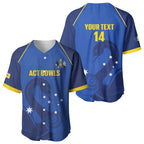 Custom ACT Bowls Australia Baseball Jersey Go Australian Capital Territory Swan - Aussie Hoodie