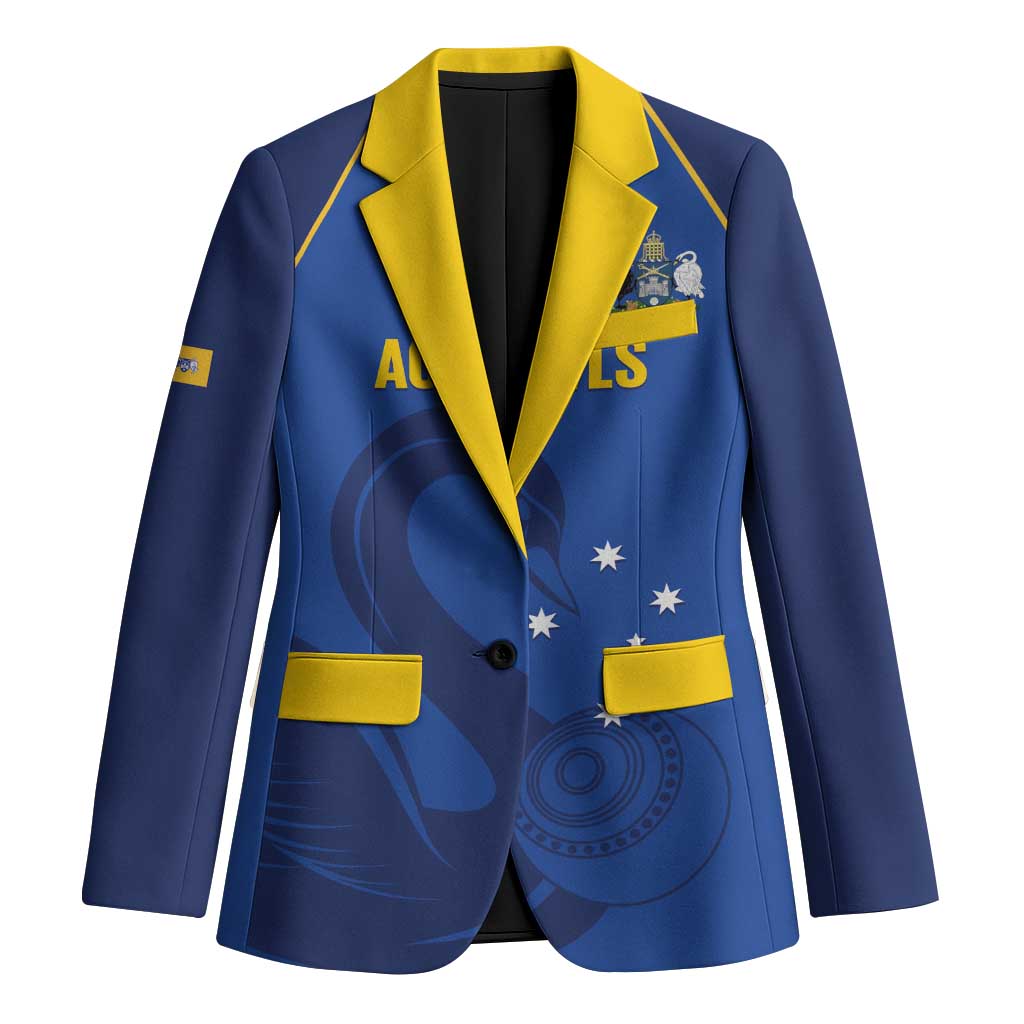 Custom ACT Bowls Australia Blazer Go Australian Capital Territory Swan - Aussie Hoodie
