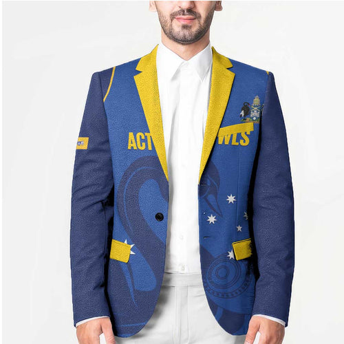 Custom ACT Bowls Australia Blazer Go Australian Capital Territory Swan - Aussie Hoodie