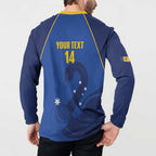 Custom ACT Bowls Australia Button Sweatshirt Go Australian Capital Territory Swan - Aussie Hoodie