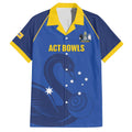 Custom ACT Bowls Australia Hawaiian Shirt Go Australian Capital Territory Swan - Aussie Hoodie
