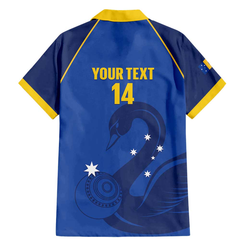 Custom ACT Bowls Australia Hawaiian Shirt Go Australian Capital Territory Swan - Aussie Hoodie
