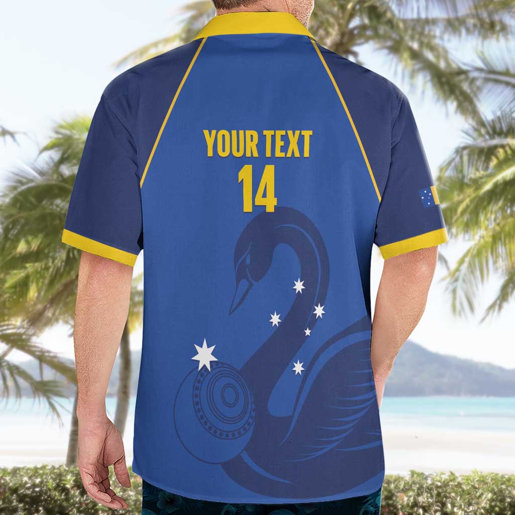 Custom ACT Bowls Australia Hawaiian Shirt Go Australian Capital Territory Swan - Aussie Hoodie