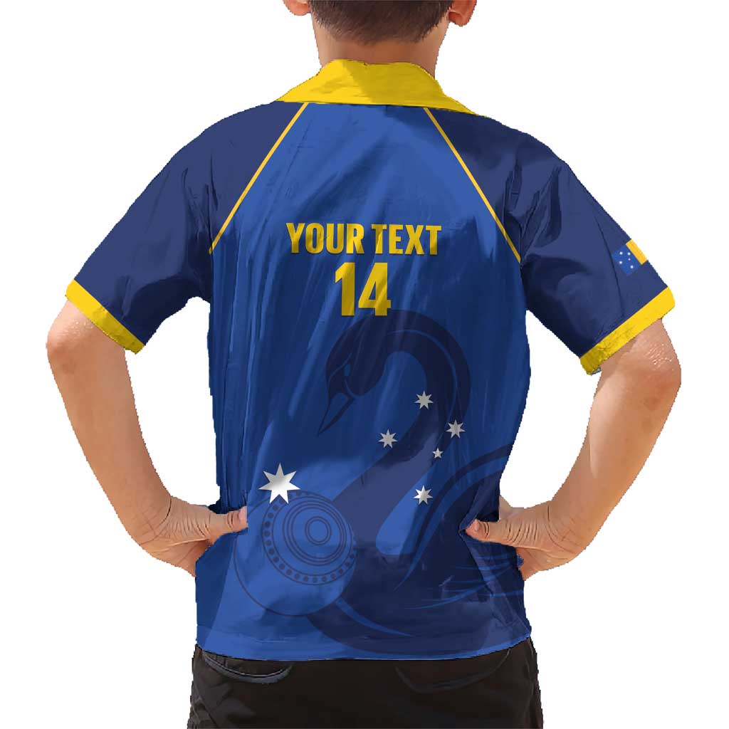 Custom ACT Bowls Australia Hawaiian Shirt Go Australian Capital Territory Swan - Aussie Hoodie