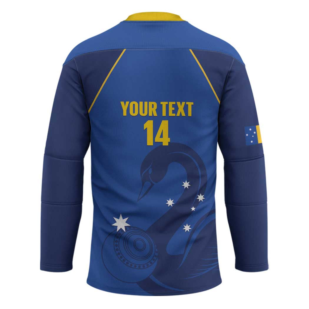 Custom ACT Bowls Australia Hockey Jersey Go Australian Capital Territory Swan - Aussie Hoodie