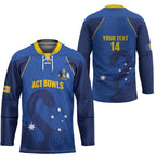 Custom ACT Bowls Australia Hockey Jersey Go Australian Capital Territory Swan - Aussie Hoodie
