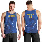 Custom ACT Bowls Australia Men Tank Top Go Australian Capital Territory Swan - Aussie Hoodie