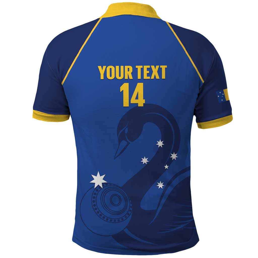 Custom ACT Bowls Australia Polo Shirt Go Australian Capital Territory Swan - Aussie Hoodie