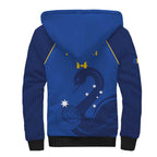 Custom ACT Bowls Australia Sherpa Hoodie Go Australian Capital Territory Swan - Aussie Hoodie