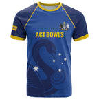 Custom ACT Bowls Australia T Shirt Go Australian Capital Territory Swan - Aussie Hoodie