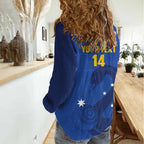 Custom ACT Bowls Australia Women Casual Shirt Go Australian Capital Territory Swan - Aussie Hoodie