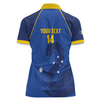 Custom ACT Bowls Australia Women Polo Shirt Go Australian Capital Territory Swan - Aussie Hoodie