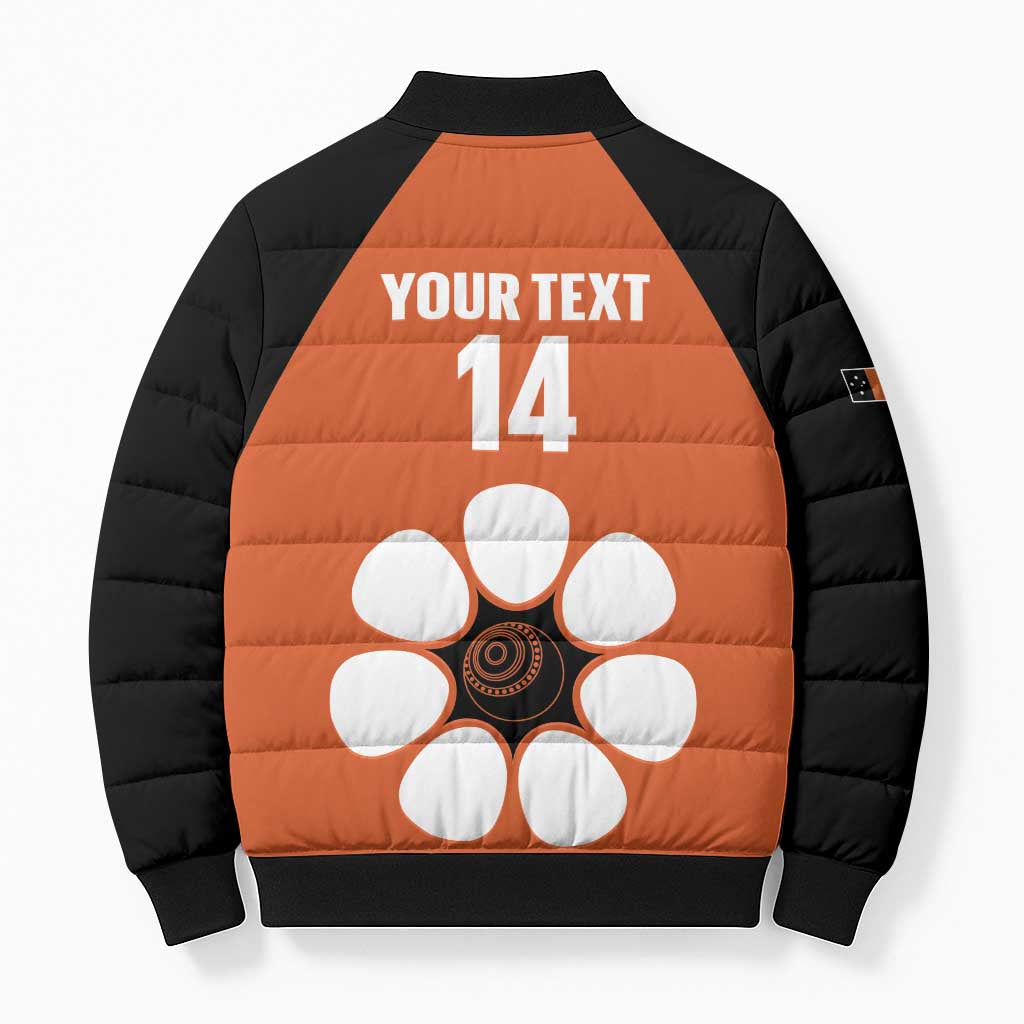 Custom Northern Territory Bowls Australia Bomber Puffer Jacket Go Champions Sporty Style - Aussie Hoodie