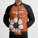 Custom Northern Territory Bowls Australia Bomber Puffer Jacket Go Champions Sporty Style - Aussie Hoodie