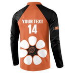 Custom Northern Territory Bowls Australia Button Sweatshirt Go Champions Sporty Style - Aussie Hoodie