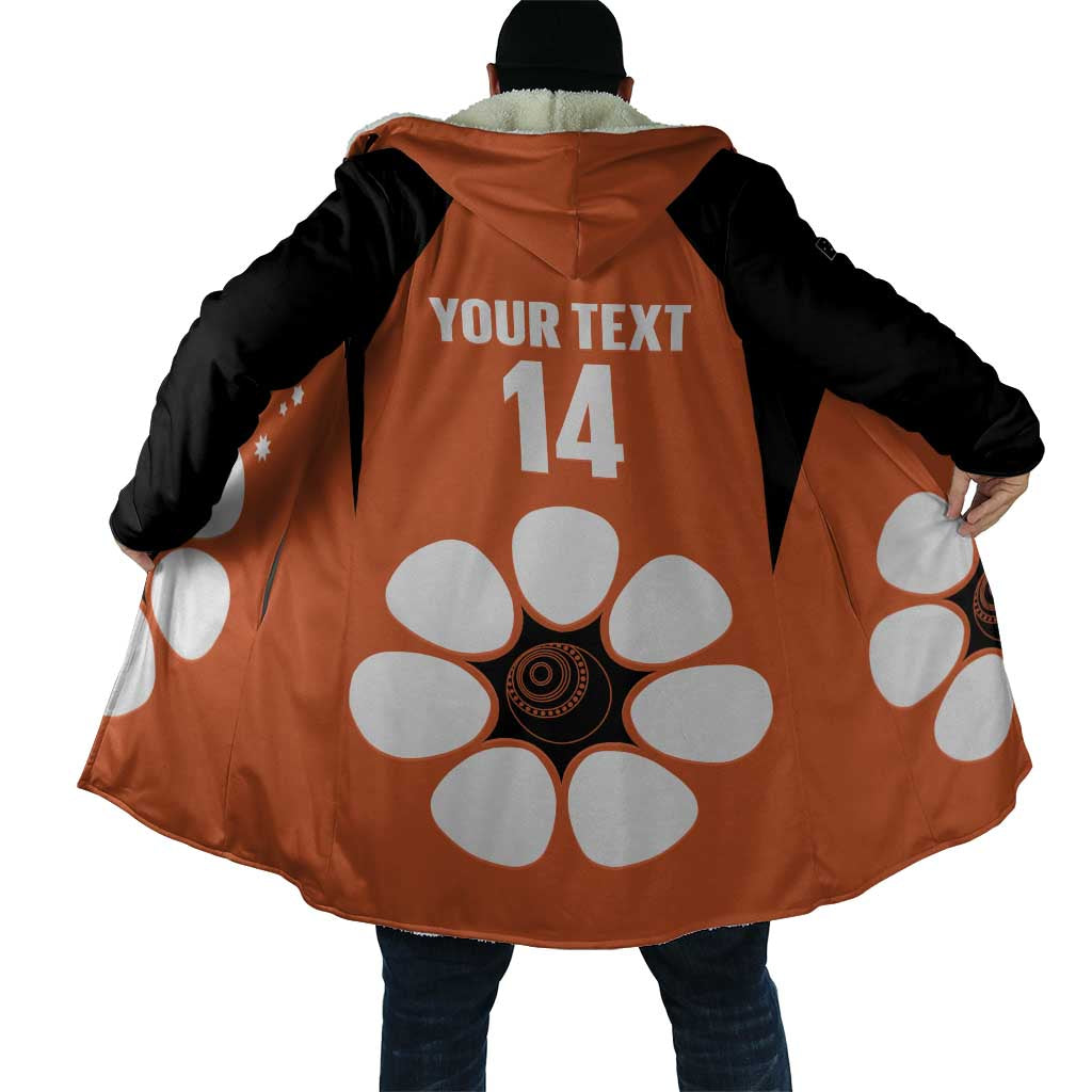 Custom Northern Territory Bowls Australia Cloak Go Champions Sporty Style - Aussie Hoodie
