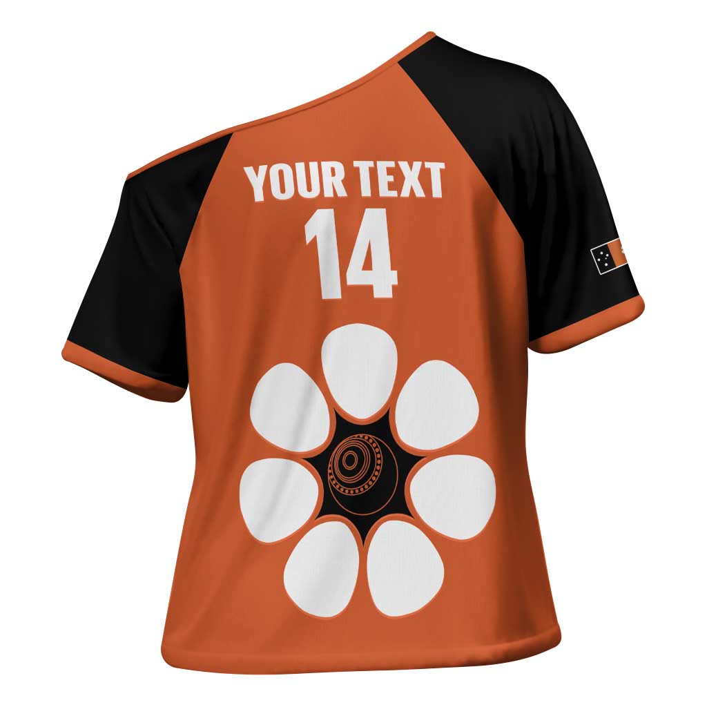 Custom Northern Territory Bowls Australia Cross Shoulder Shirt Go Champions Sporty Style - Aussie Hoodie
