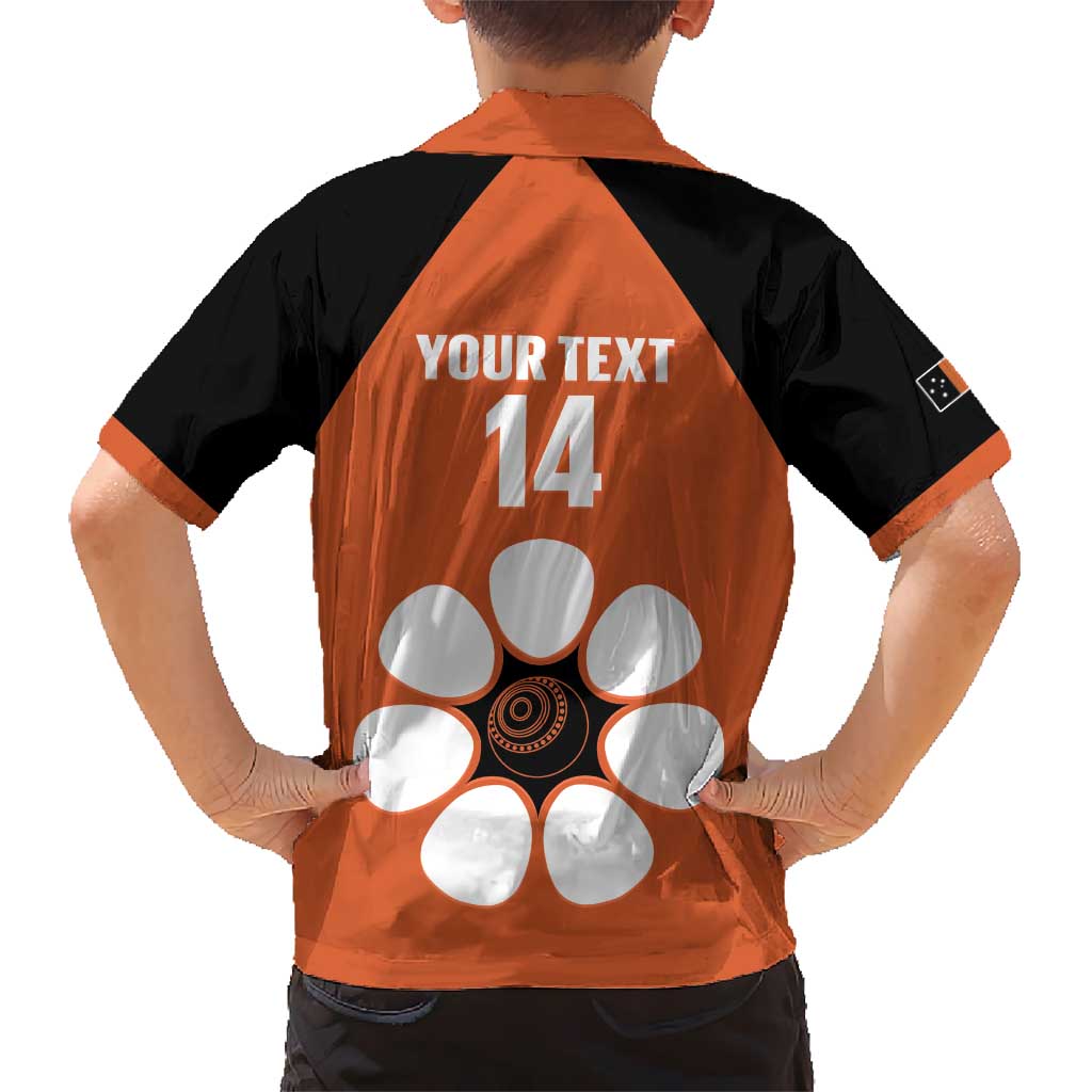 Custom Northern Territory Bowls Australia Kid Hawaiian Shirt Go Champions Sporty Style - Aussie Hoodie