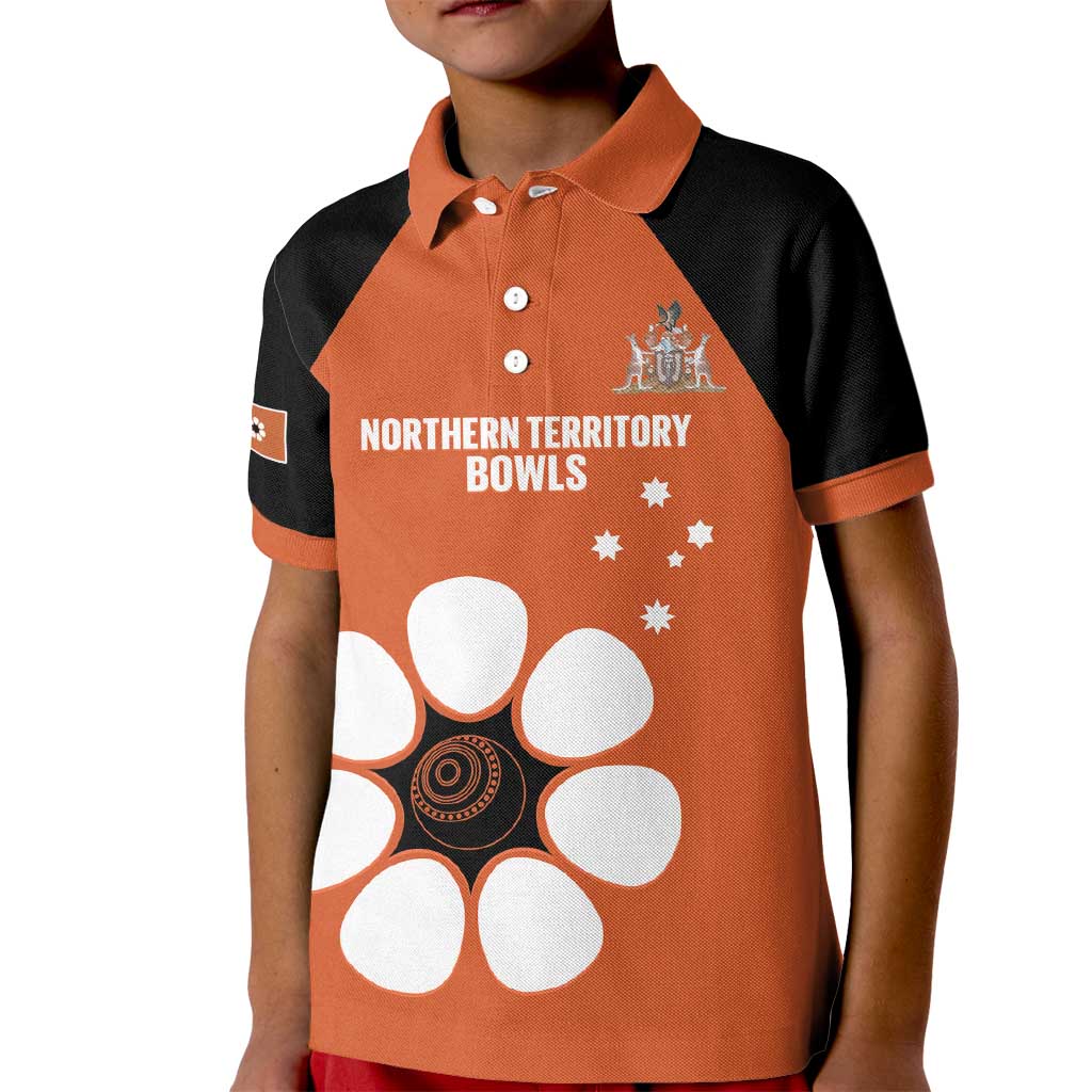 Custom Northern Territory Bowls Australia Kid Polo Shirt Go Champions Sporty Style - Aussie Hoodie