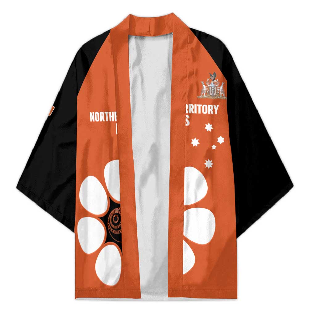 Custom Northern Territory Bowls Australia Kimono Go Champions Sporty Style - Aussie Hoodie