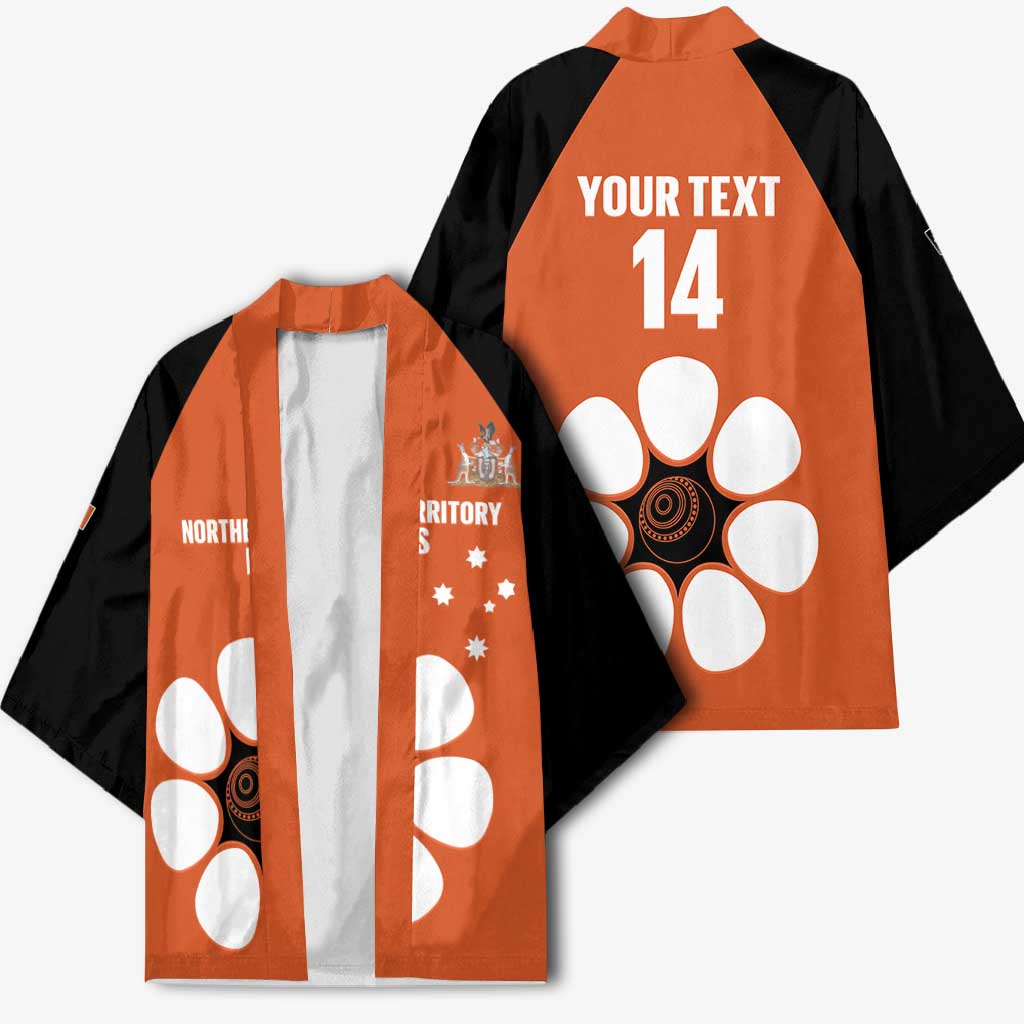 Custom Northern Territory Bowls Australia Kimono Go Champions Sporty Style - Aussie Hoodie