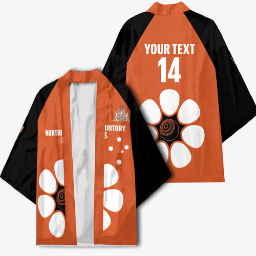 Custom Northern Territory Bowls Australia Kimono Go Champions Sporty Style - Aussie Hoodie