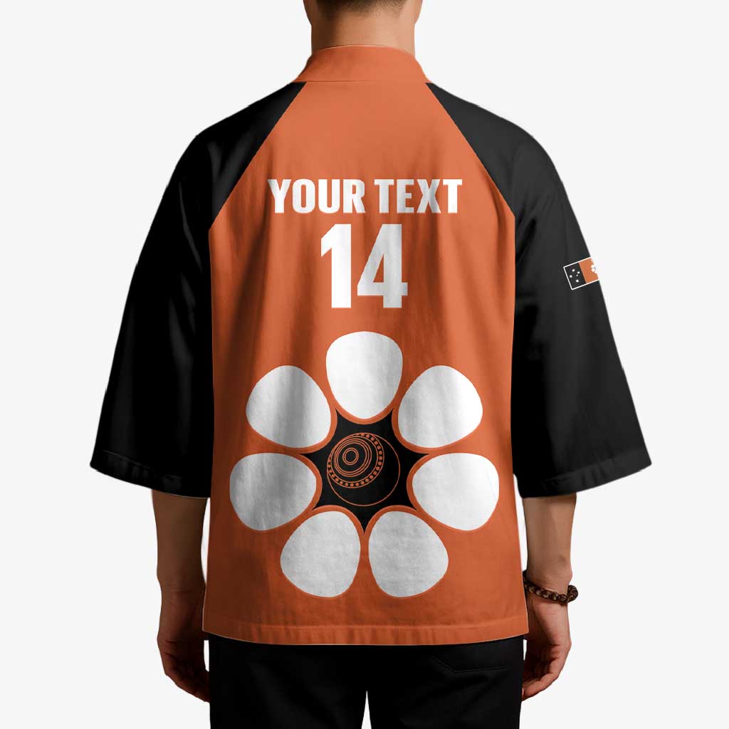 Custom Northern Territory Bowls Australia Kimono Go Champions Sporty Style - Aussie Hoodie