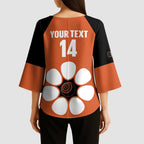 Custom Northern Territory Bowls Australia Kimono Sleeve Blouse Go Champions Sporty Style - Aussie Hoodie