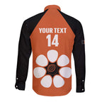 Custom Northern Territory Bowls Australia Long Sleeve Button Shirt Go Champions Sporty Style - Aussie Hoodie