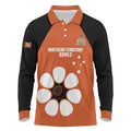 Custom Northern Territory Bowls Australia Long Sleeve Polo Shirt Go Champions Sporty Style - undefined