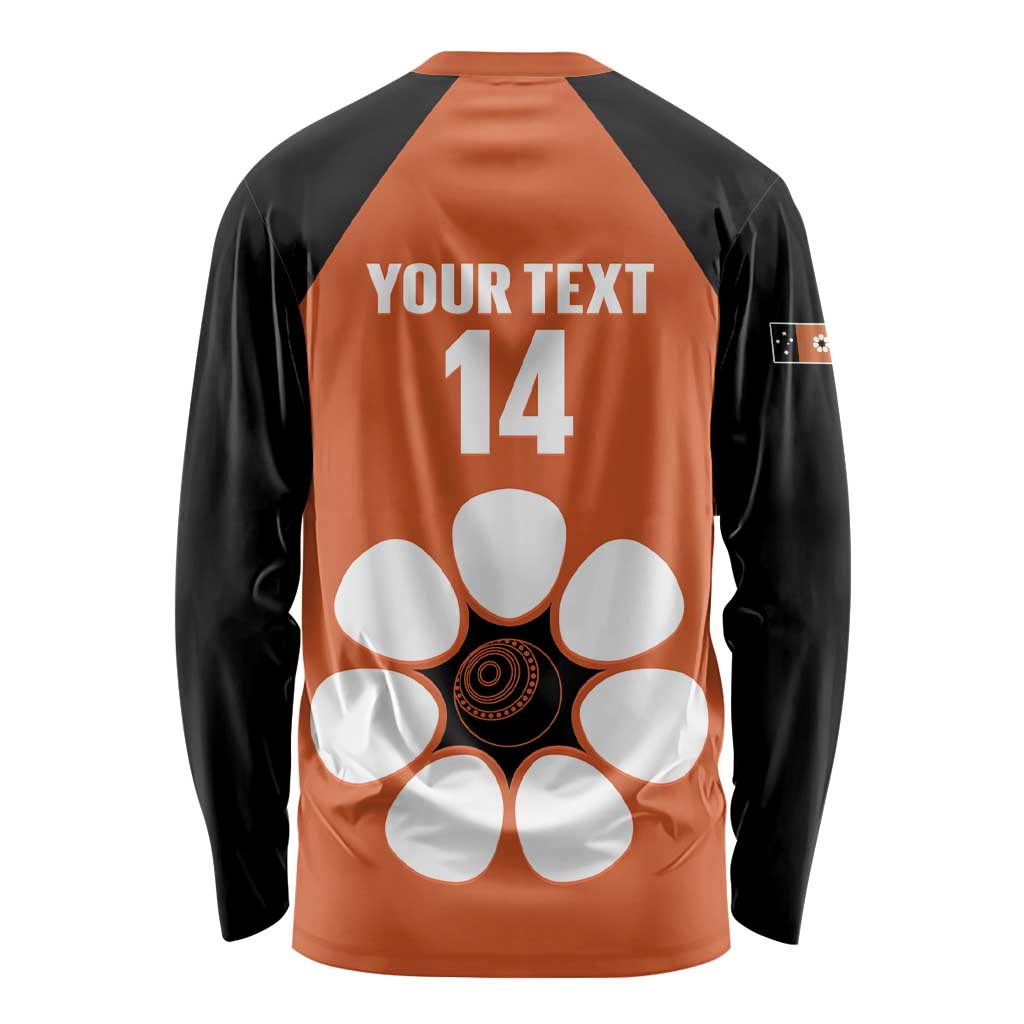 Custom Northern Territory Bowls Australia Long Sleeve Shirt Go Champions Sporty Style - Aussie Hoodie