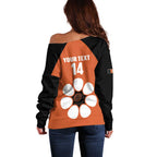 Custom Northern Territory Bowls Australia Off Shoulder Sweater Go Champions Sporty Style - Aussie Hoodie